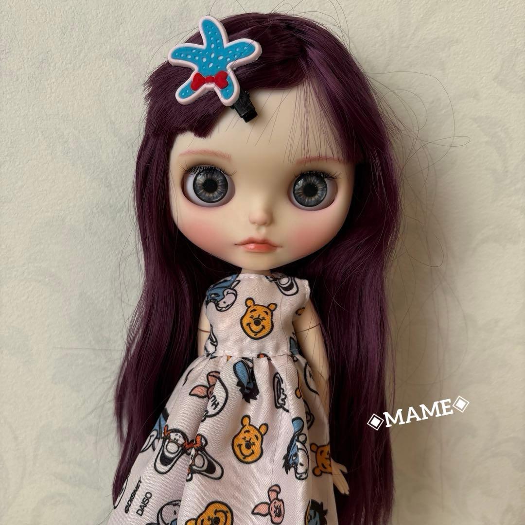 アイシードールカスタム ♡白肌・濃いパープル♡