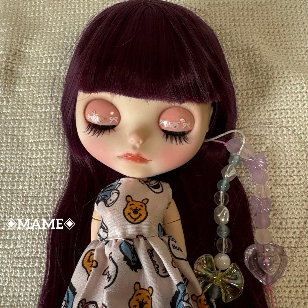 アイシードールカスタム ♡白肌・濃いパープル♡