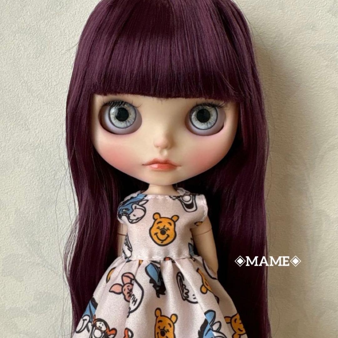 アイシードールカスタム ♡白肌・濃いパープル♡