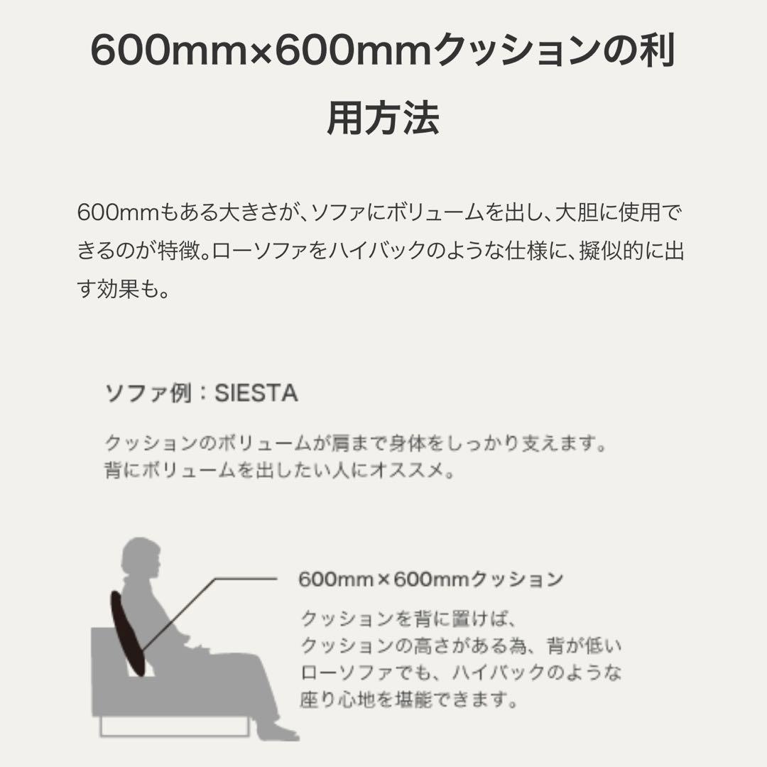 【FLANNEL SOFA】フランネルソファ クッション 60×60 2個セット