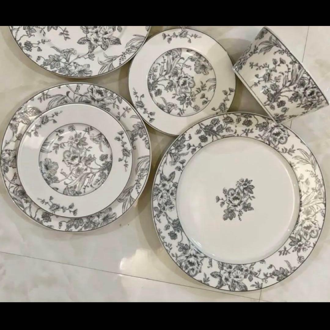 フローラル食器セット　５人用セット