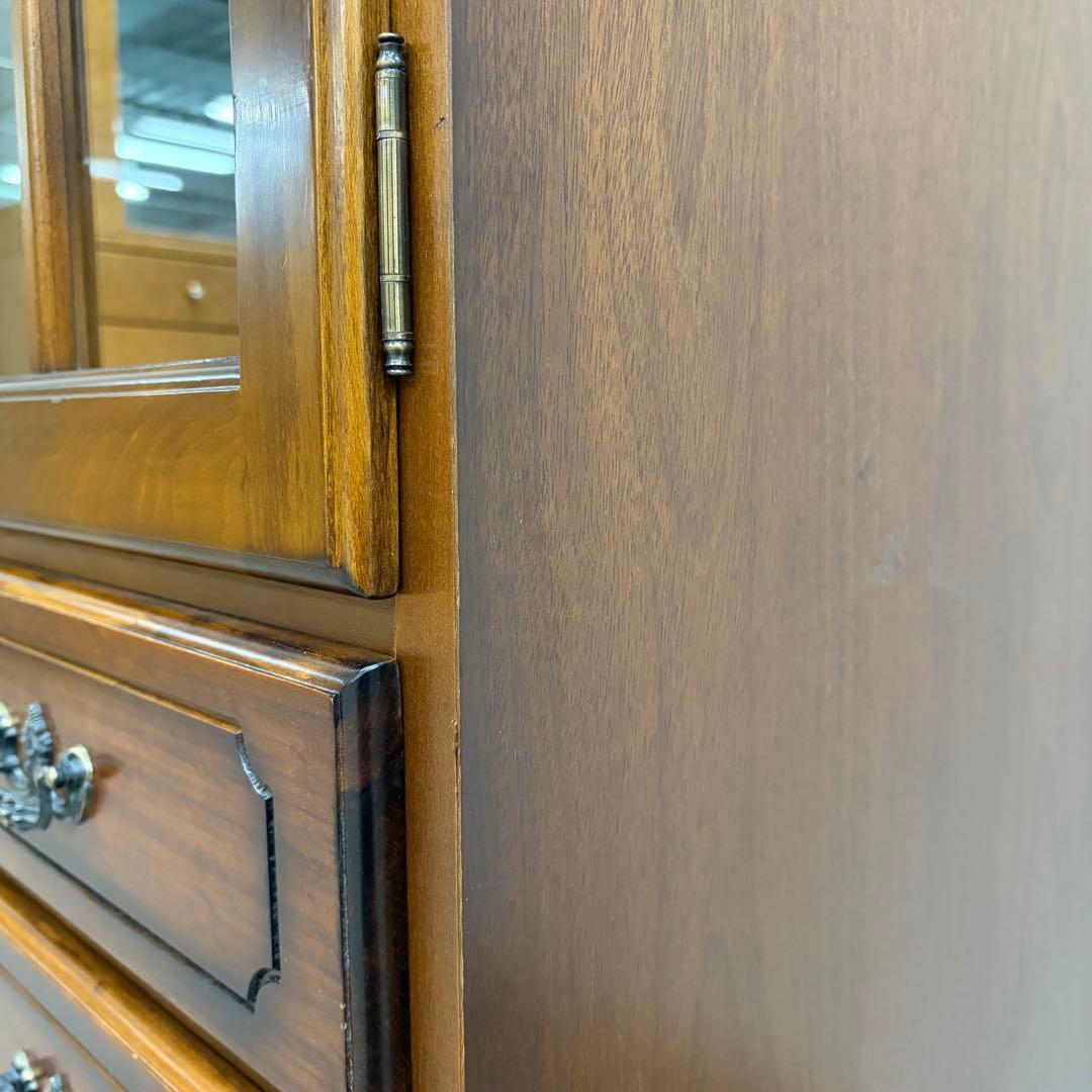 【karimoku】 \"コロニアル\" 書棚 HC3000NK (1997年生産)