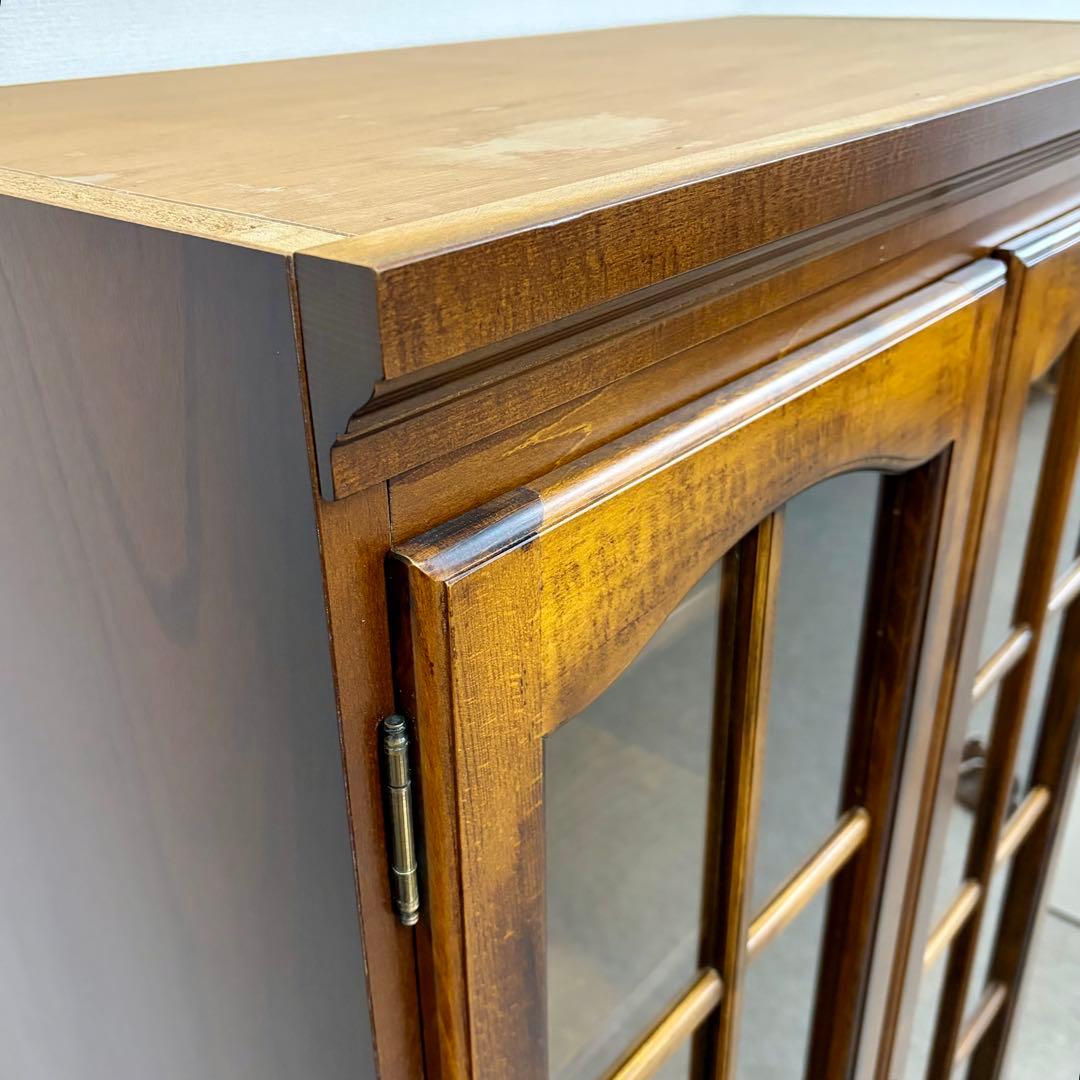 【karimoku】 \"コロニアル\" 書棚 HC3000NK (1997年生産)