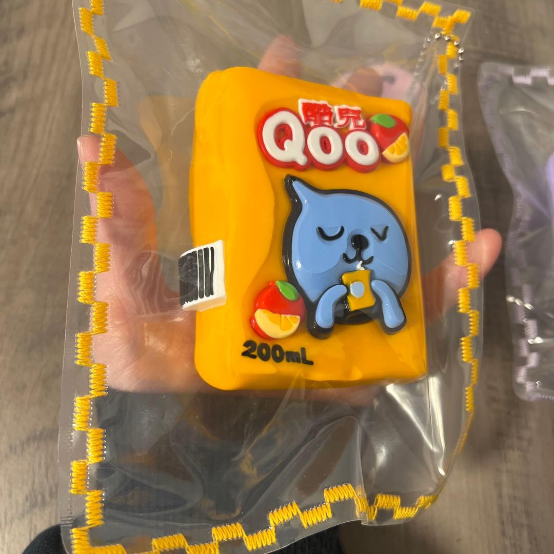 Qoo キャラクター ドリンク スクイーズ