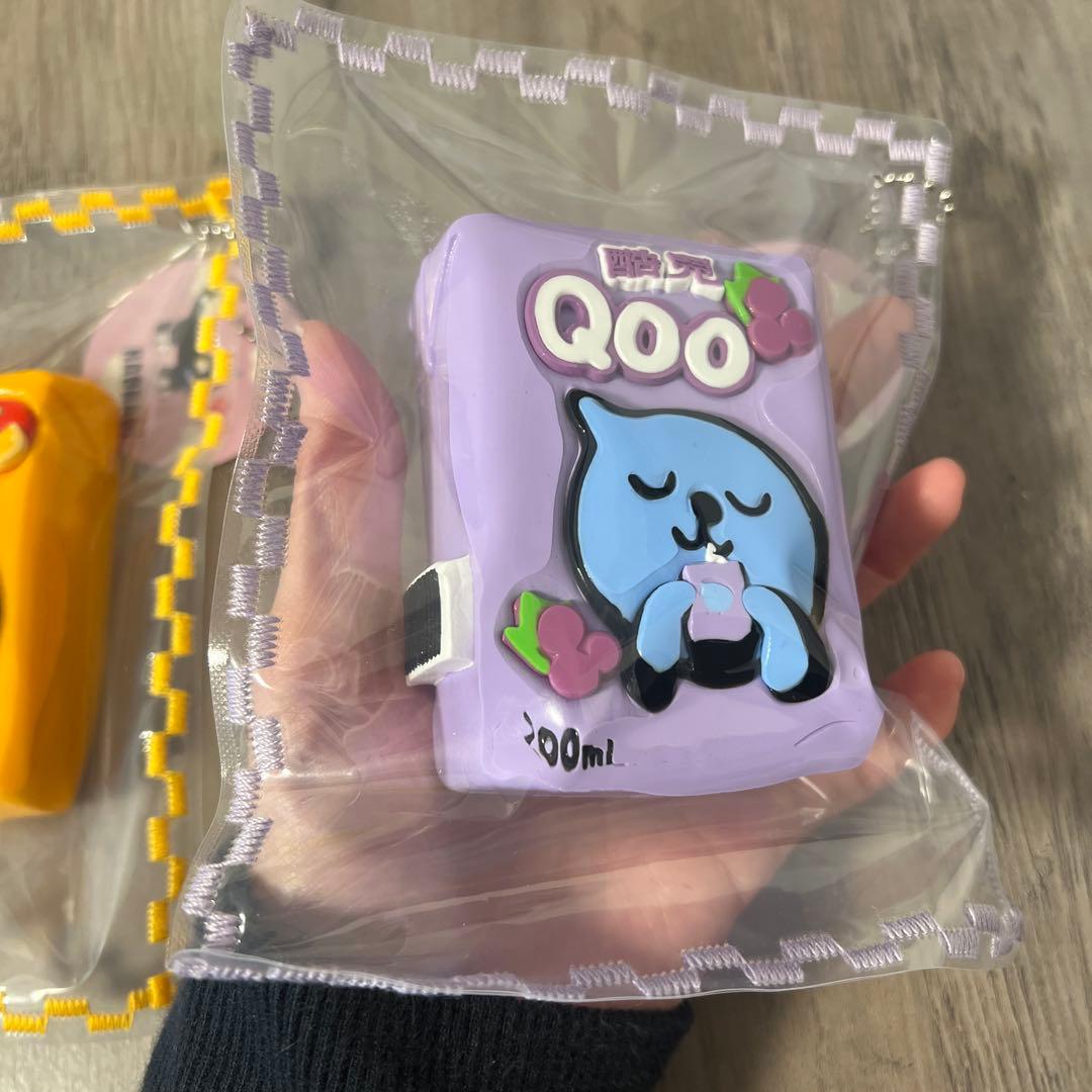 Qoo キャラクター ドリンク スクイーズ