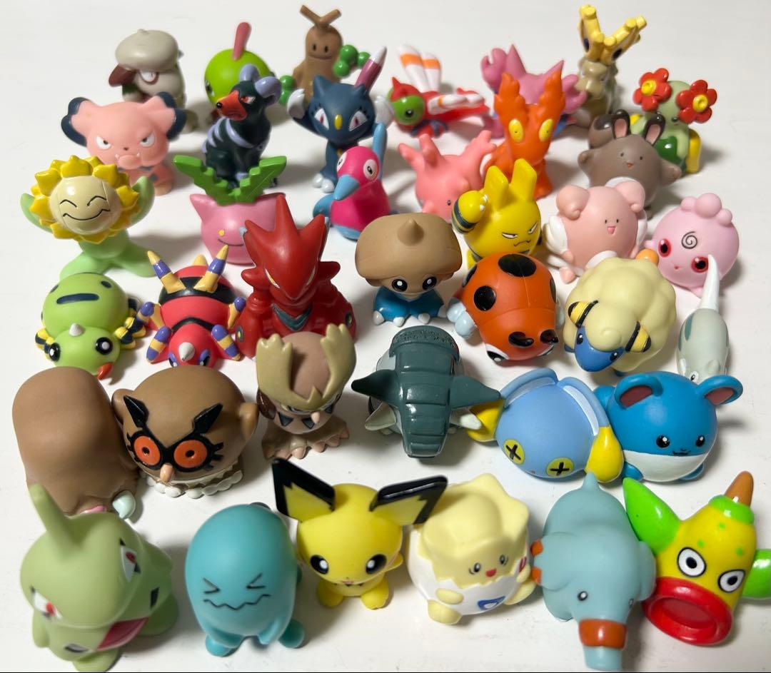 ポケモンキッズ 指人形 38点セット ソフビ