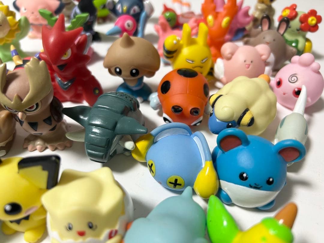 ポケモンキッズ 指人形 38点セット ソフビ