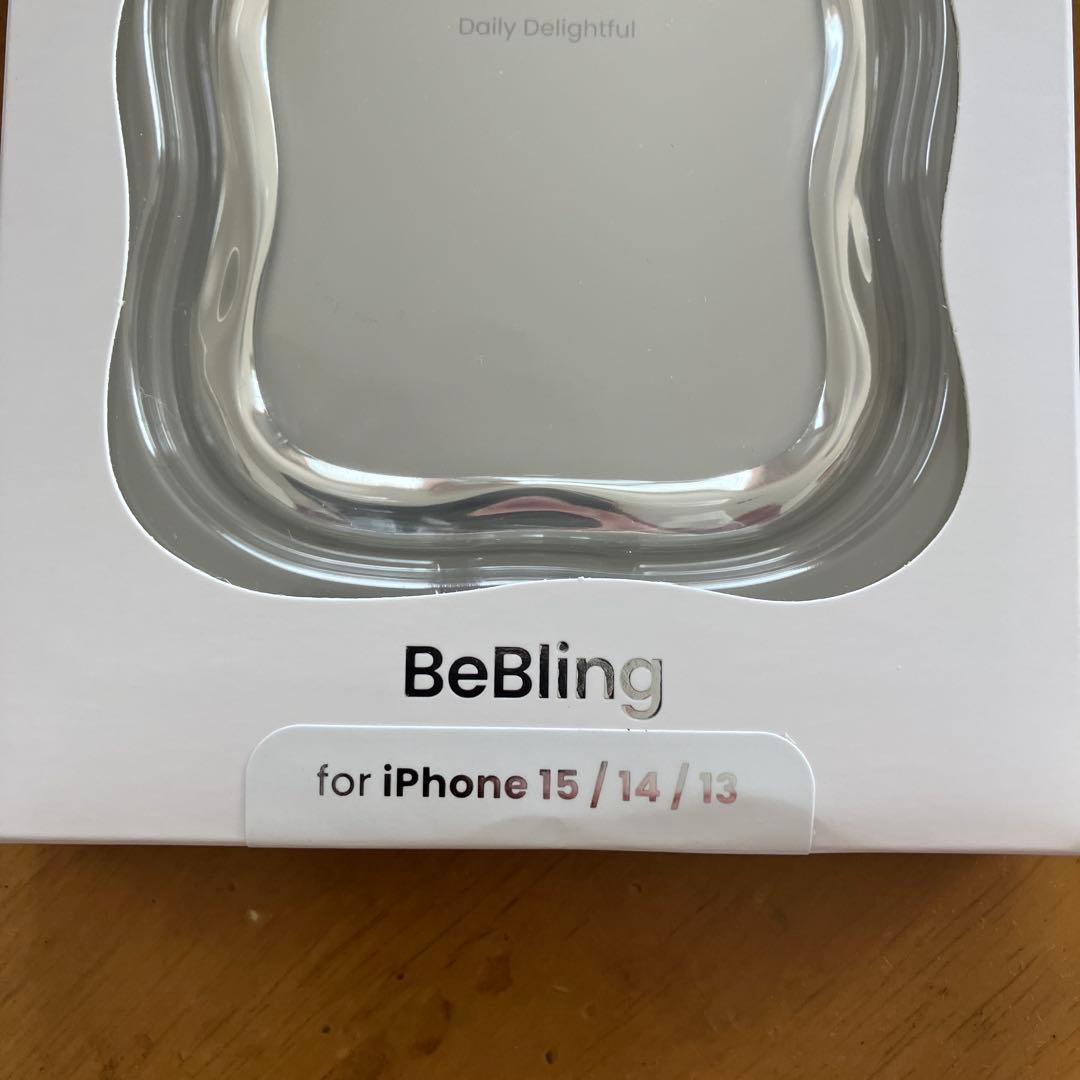 新品未開封iFace BeBling iPhone 15/14/13シルバー