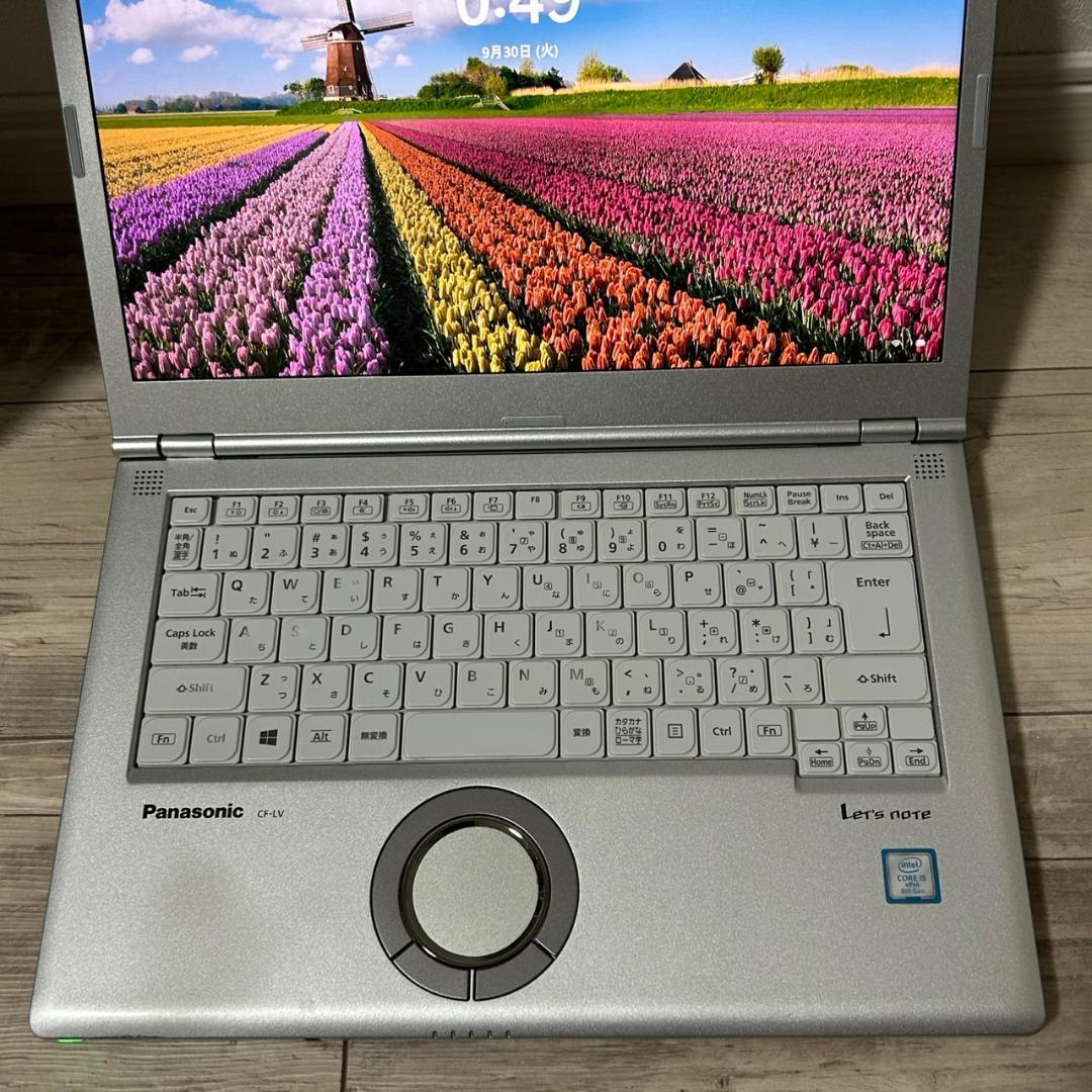 国産レッツノート i5 SSD256GB メモリ8GB WPS office搭載