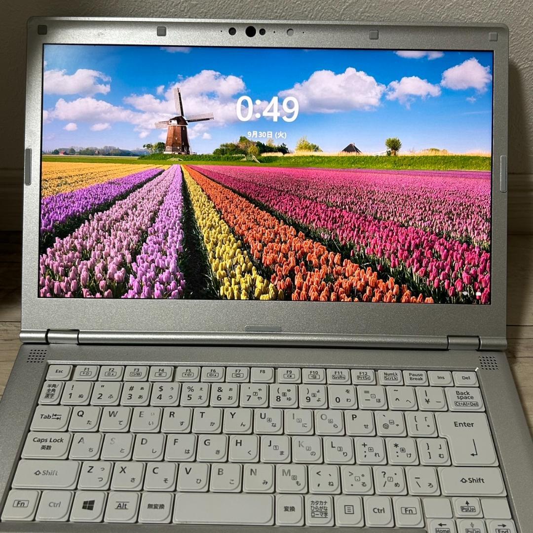 国産レッツノート i5 SSD256GB メモリ8GB WPS office搭載