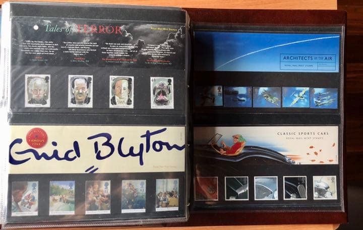 イギリス　記念切手コレクション