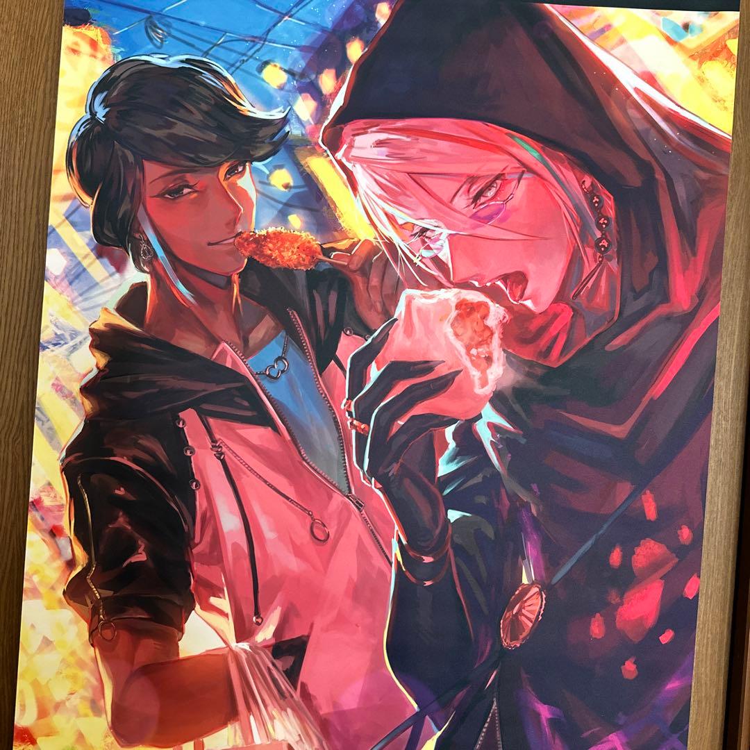 カルナ&アルジュナ　大阪旅　B2タペストリー