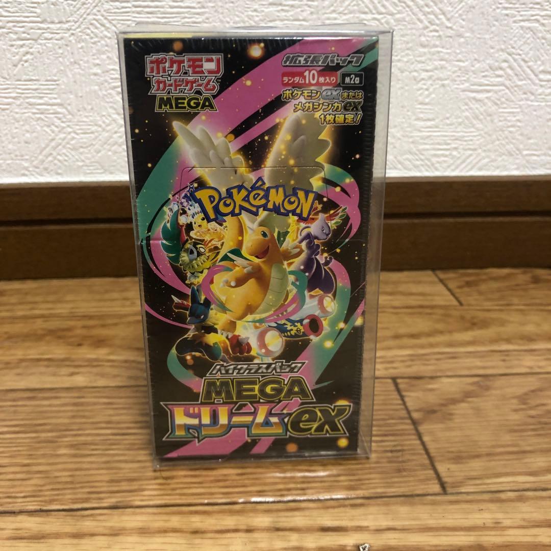 ポケカ　MEGAドリームex シュリンク付き　5box