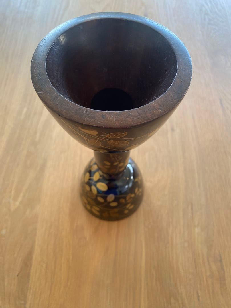 小鼓胴　秋草蒔絵