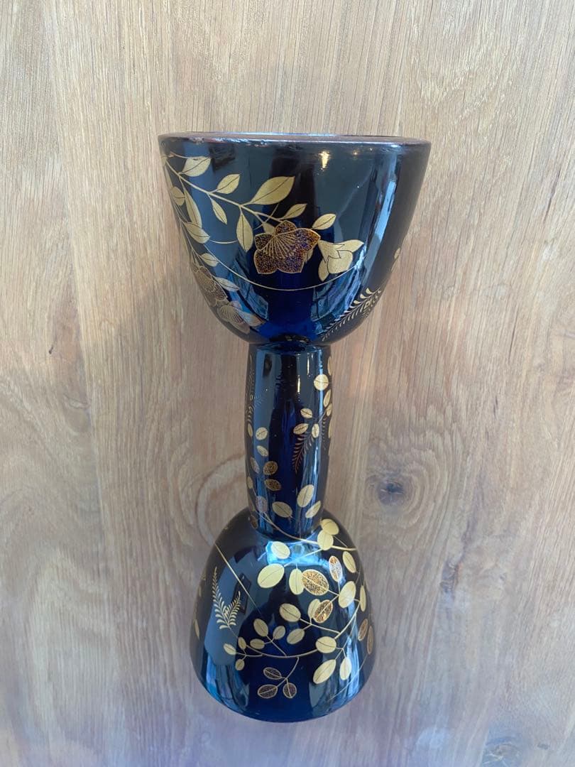 小鼓胴　秋草蒔絵