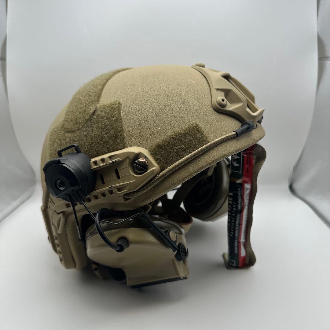 NIJ IIIA Fast 防弾 ヘルメット ヘッドセット　付き