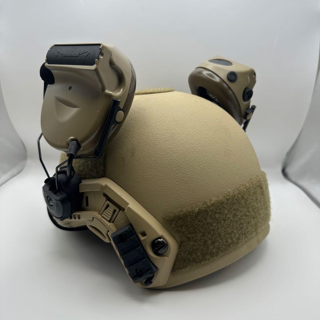 NIJ IIIA Fast 防弾 ヘルメット ヘッドセット　付き