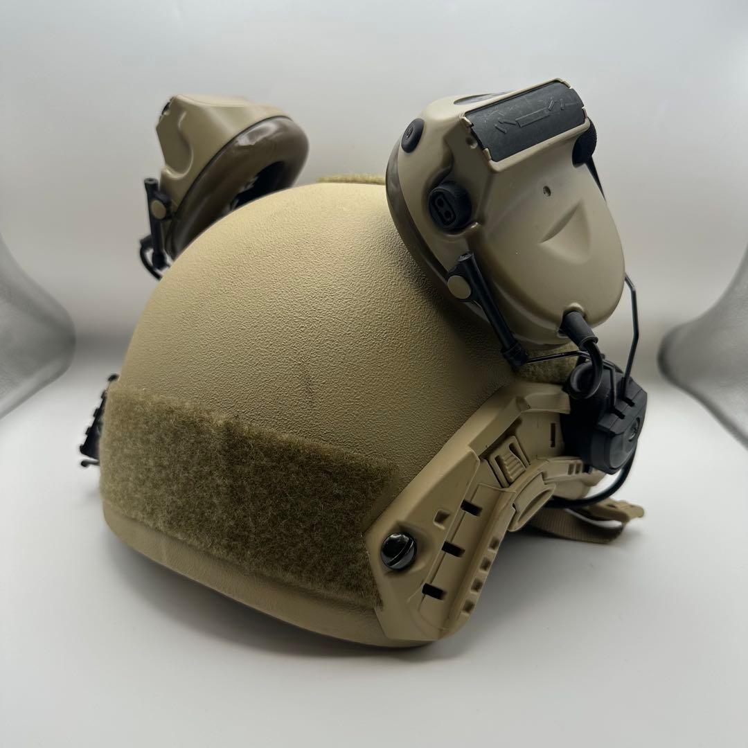 NIJ IIIA Fast 防弾 ヘルメット ヘッドセット　付き