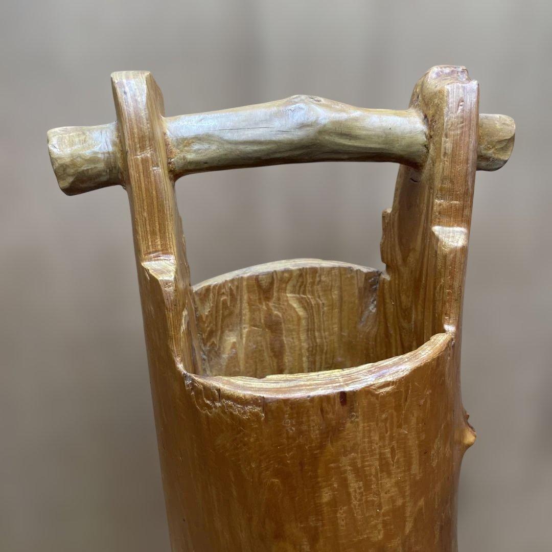 天然木根　オブジェ　置物　花台　花器　生花
