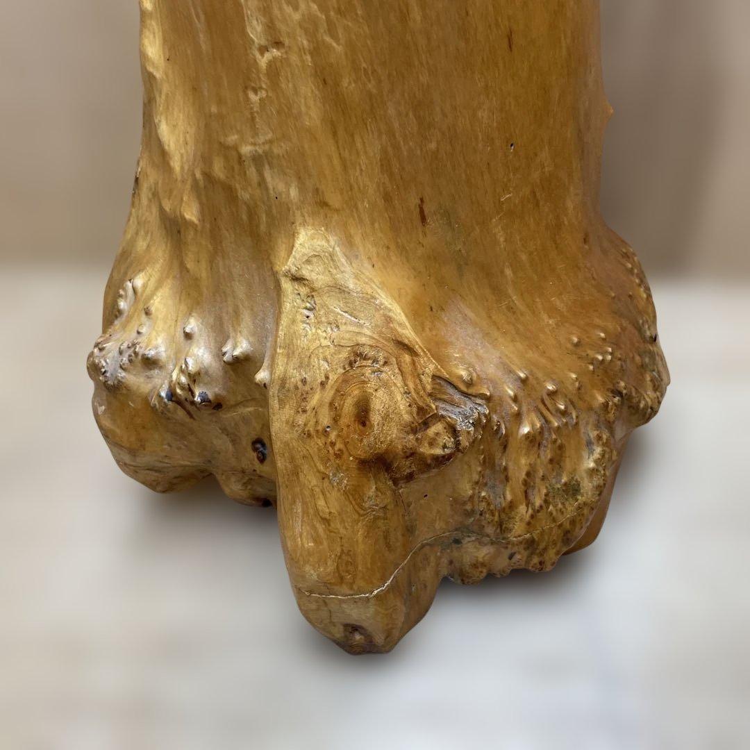 天然木根　オブジェ　置物　花台　花器　生花