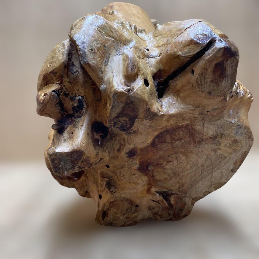 天然木根　オブジェ　置物　花台　花器　生花