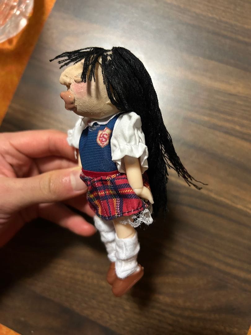 ⭐︎プレミア激レア一点物⭐︎ハンドメイド　キモカワJK（ダウン症）←暁美ほむら（？）