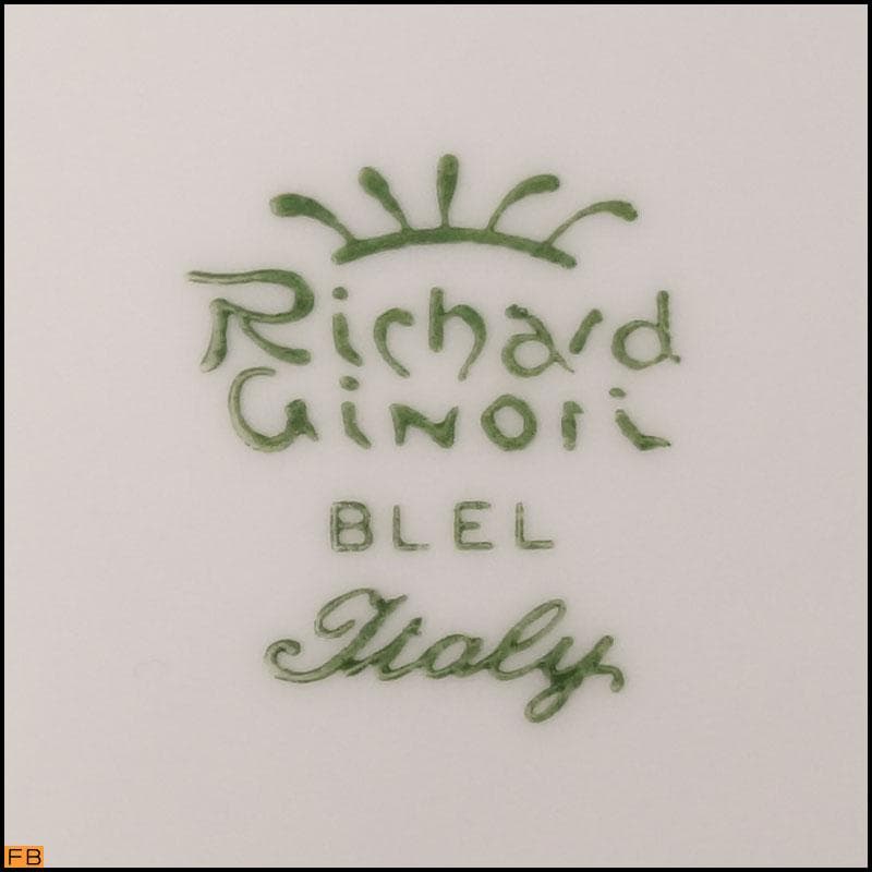 リチャードジノリ◆ミュージオホワイト フルーツソーサー