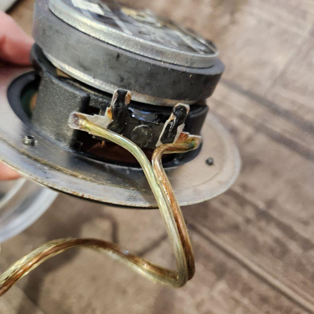 SASAKI ACOUSTICS クリスタル　スピーカー　３個わけあり