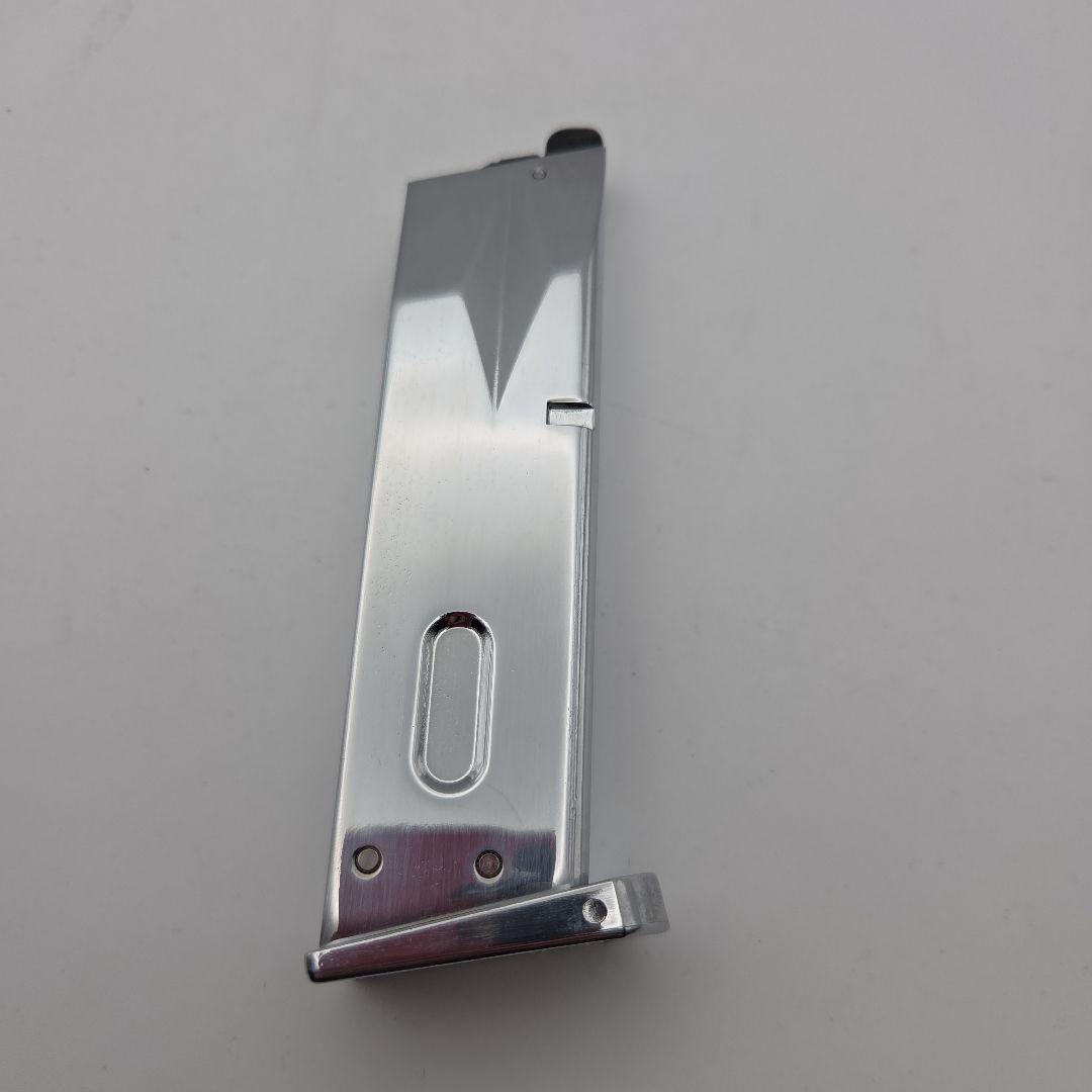 ガスガン M92F クロームステンレス