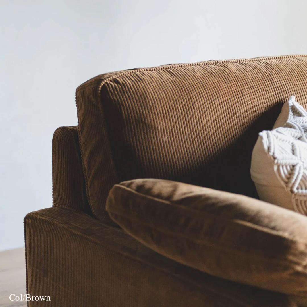 大阪市浪速区　Gino ソファ コーデュロイ2,5P
