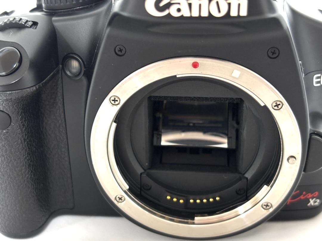 Canon EOS Kiss X2 ボディ バッテリー 充電器 メモリーカード