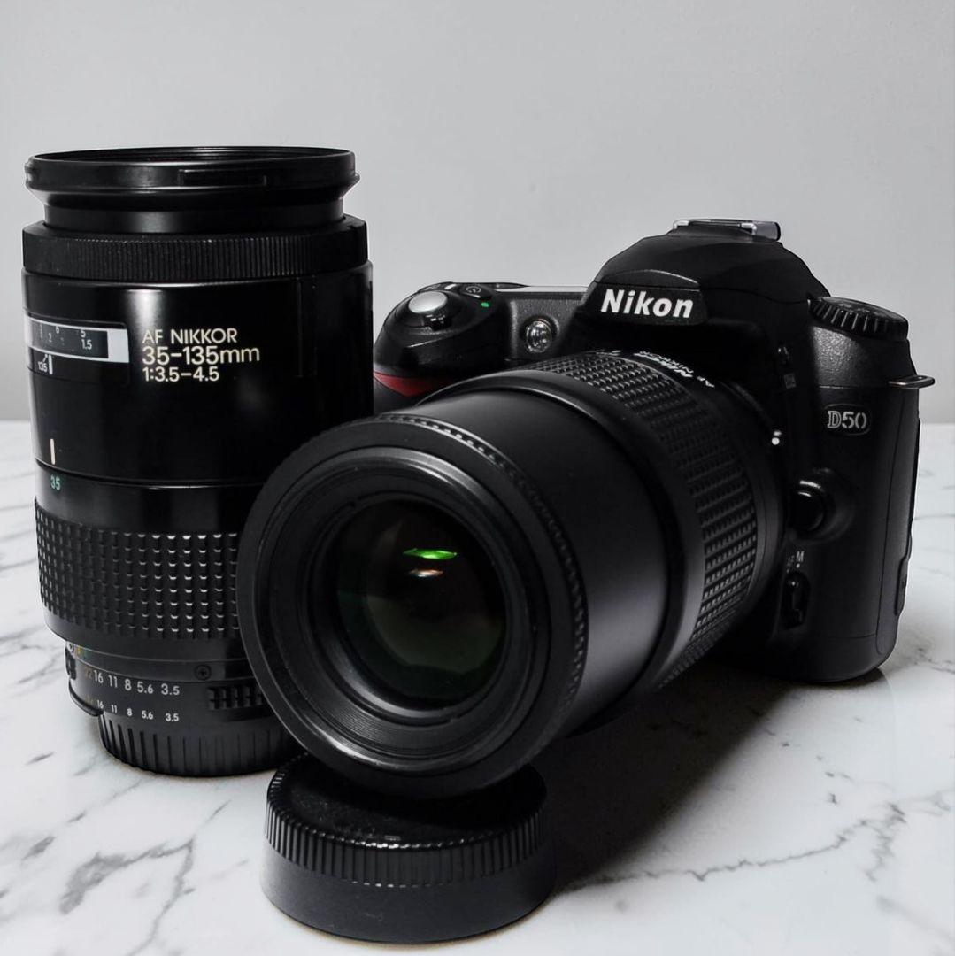 ♥思い出をキレイに♥Nikon D50♥CCDセンサー搭載♥高画質一眼レフ