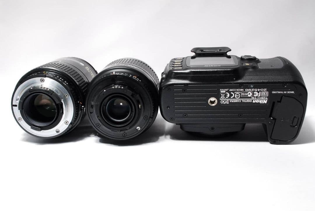 ♥思い出をキレイに♥Nikon D50♥CCDセンサー搭載♥高画質一眼レフ