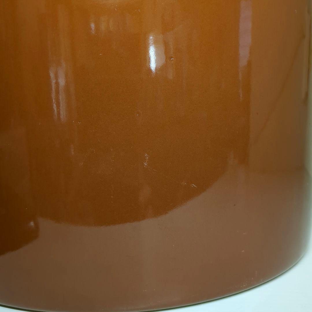 久松窯　久松８号　切立　寸胴型丸瓶　丸壺　容量約14.4L ８升