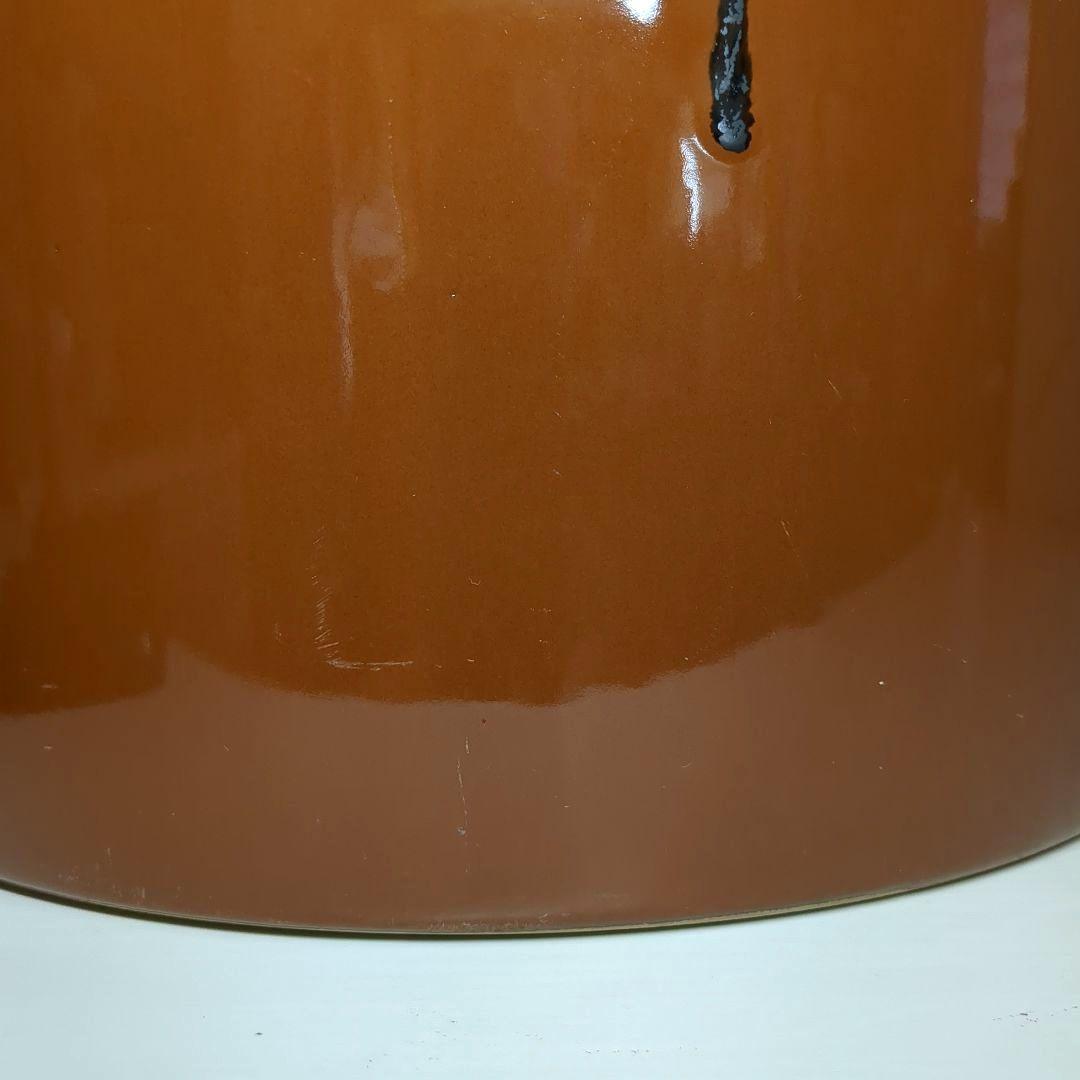 久松窯　久松８号　切立　寸胴型丸瓶　丸壺　容量約14.4L ８升