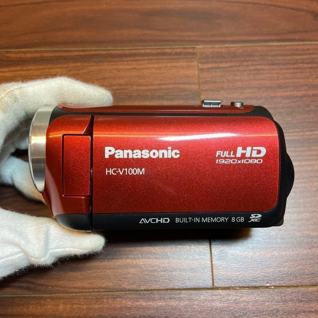 Panasonic HC-V100M ビデオカメラ ほぼ新品 4096