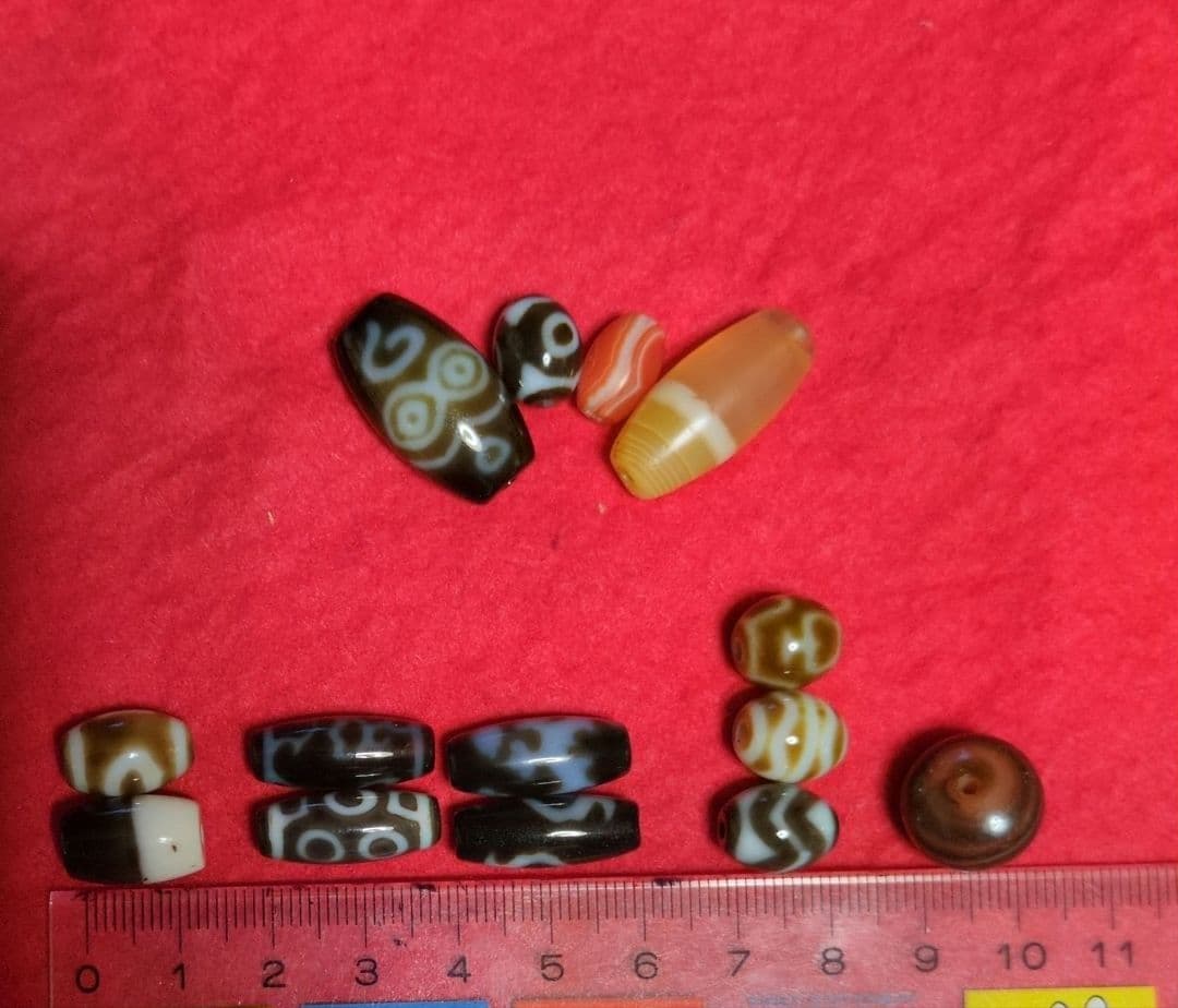 水紋天珠【グリーンターラ】