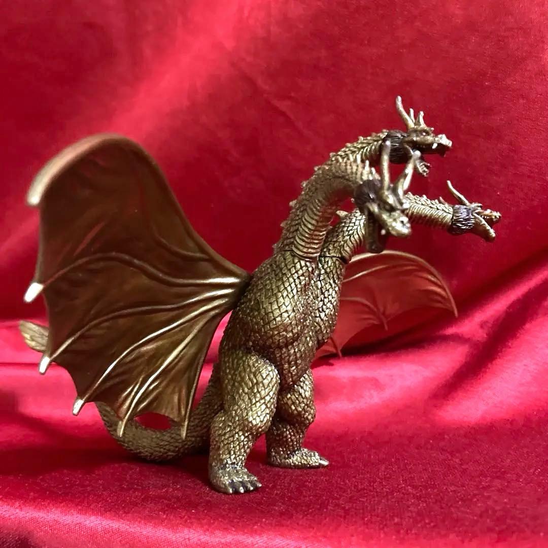 キングギドラ1964 リペイント　ハイパーゴジラ2002 食玩バンダイHGゴジラ