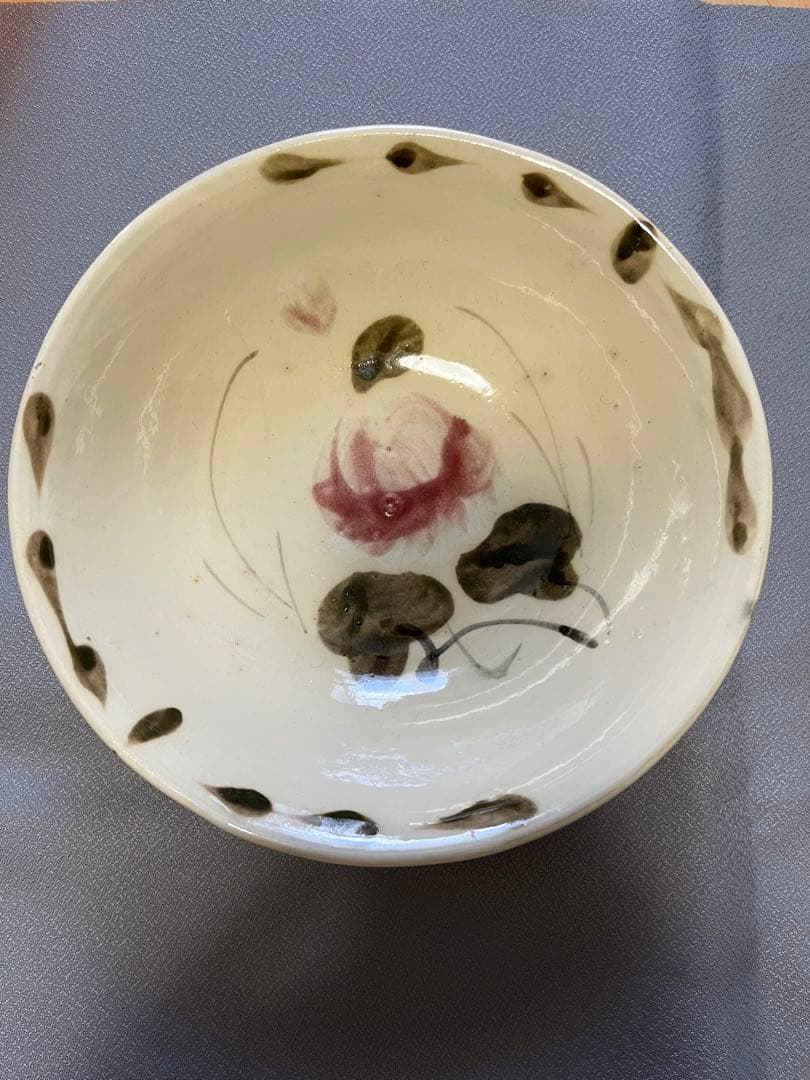 ベトナム食器　ソンべ焼き　中鉢　４枚セット