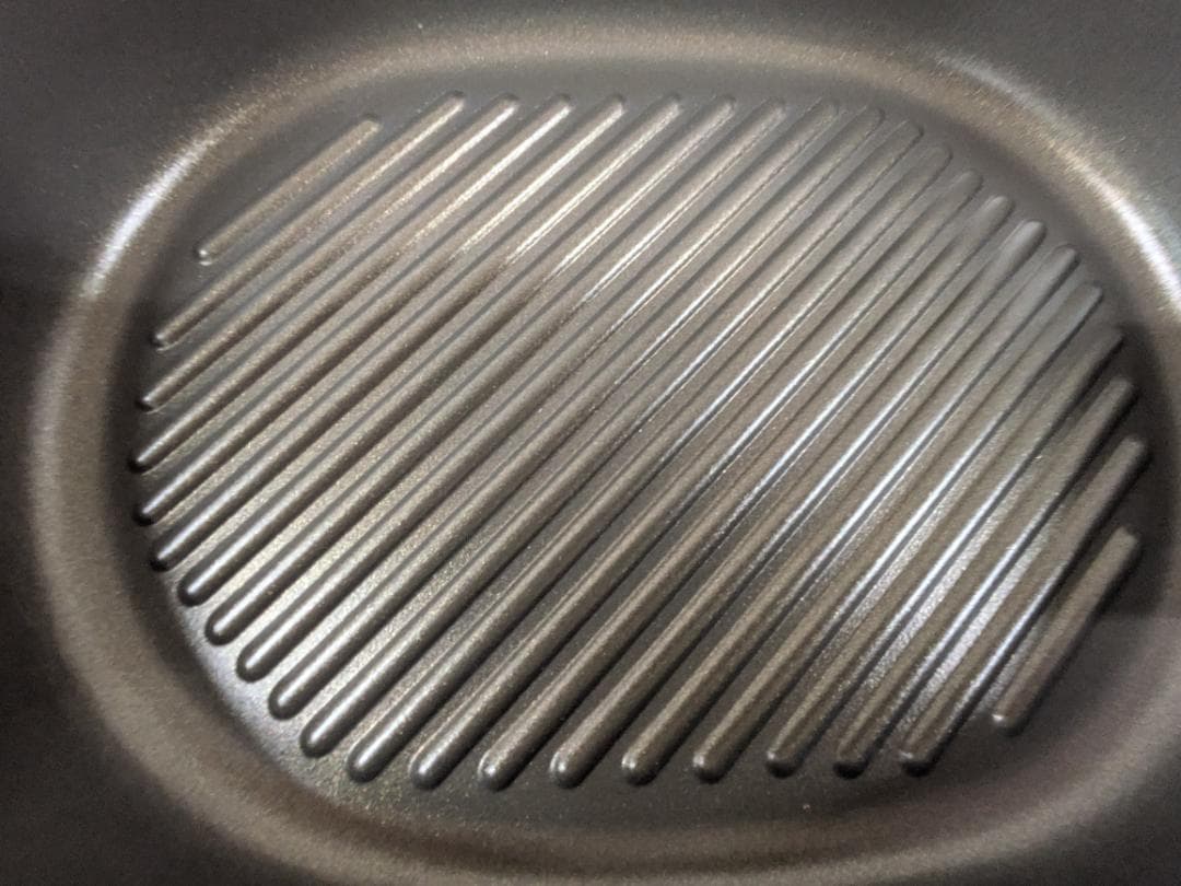 手造りグリルパン　黒ぐりる