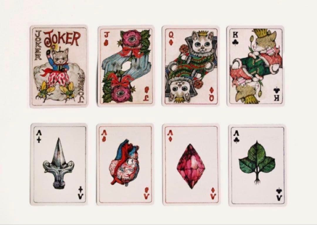 【フライヤー付】ヒグチユウコ ＊サーカス展 トランプ PLAYING CARDS