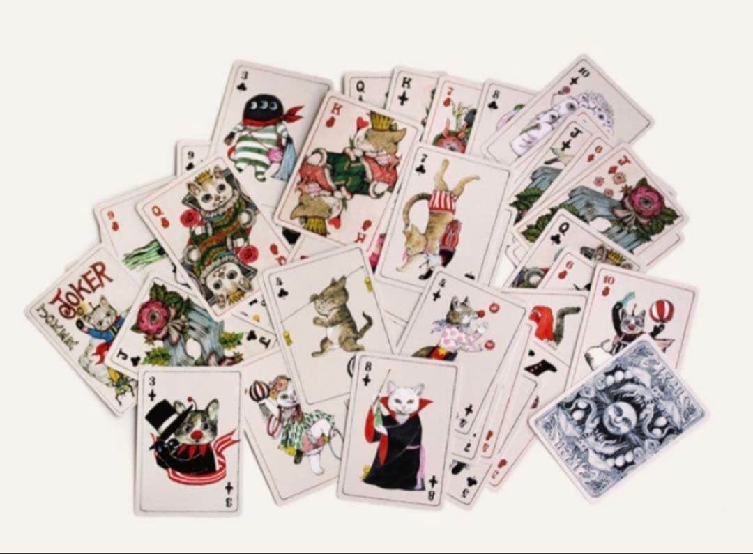 【フライヤー付】ヒグチユウコ ＊サーカス展 トランプ PLAYING CARDS