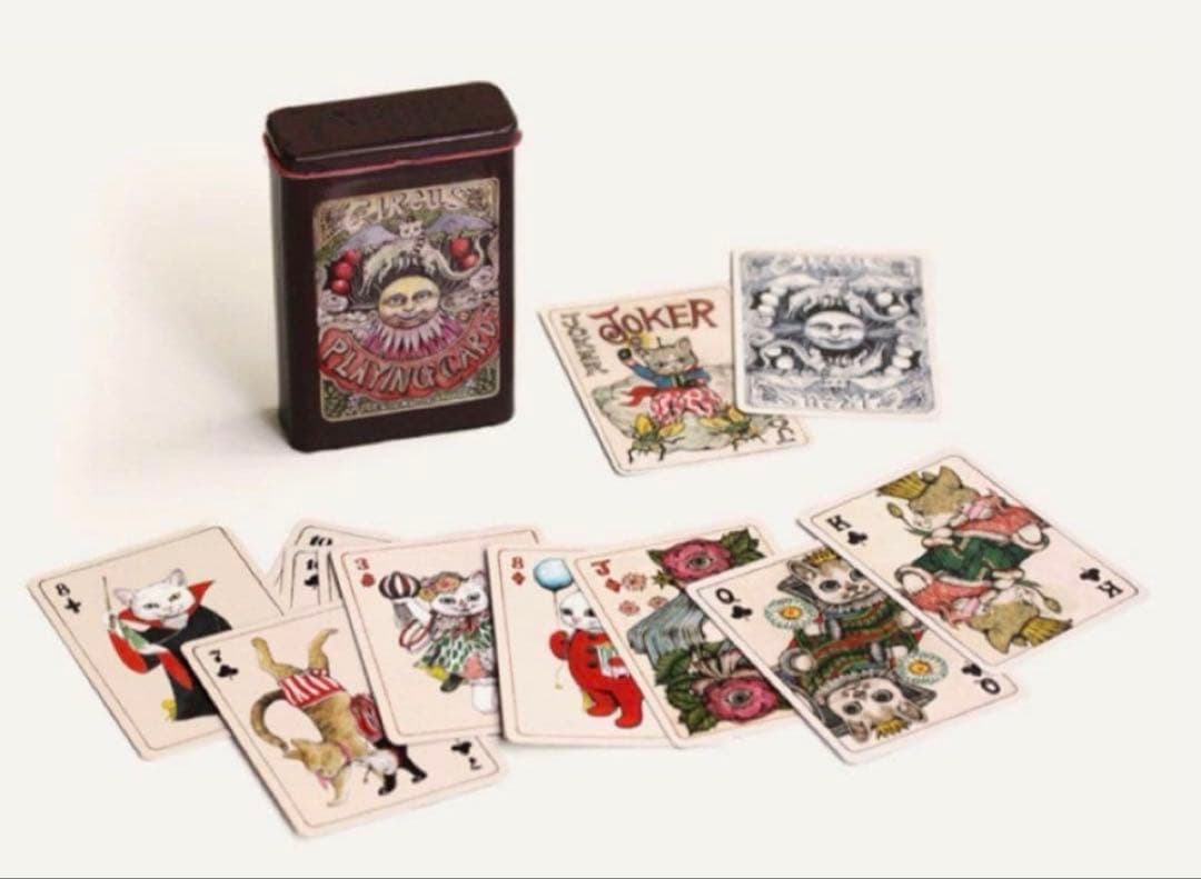 【フライヤー付】ヒグチユウコ ＊サーカス展 トランプ PLAYING CARDS
