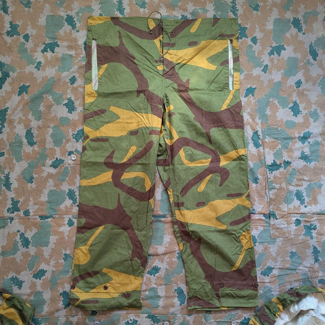 ユーゴスラビア軍 MOL68 スナイパー オーバースーツ パームツリーカモ 古着