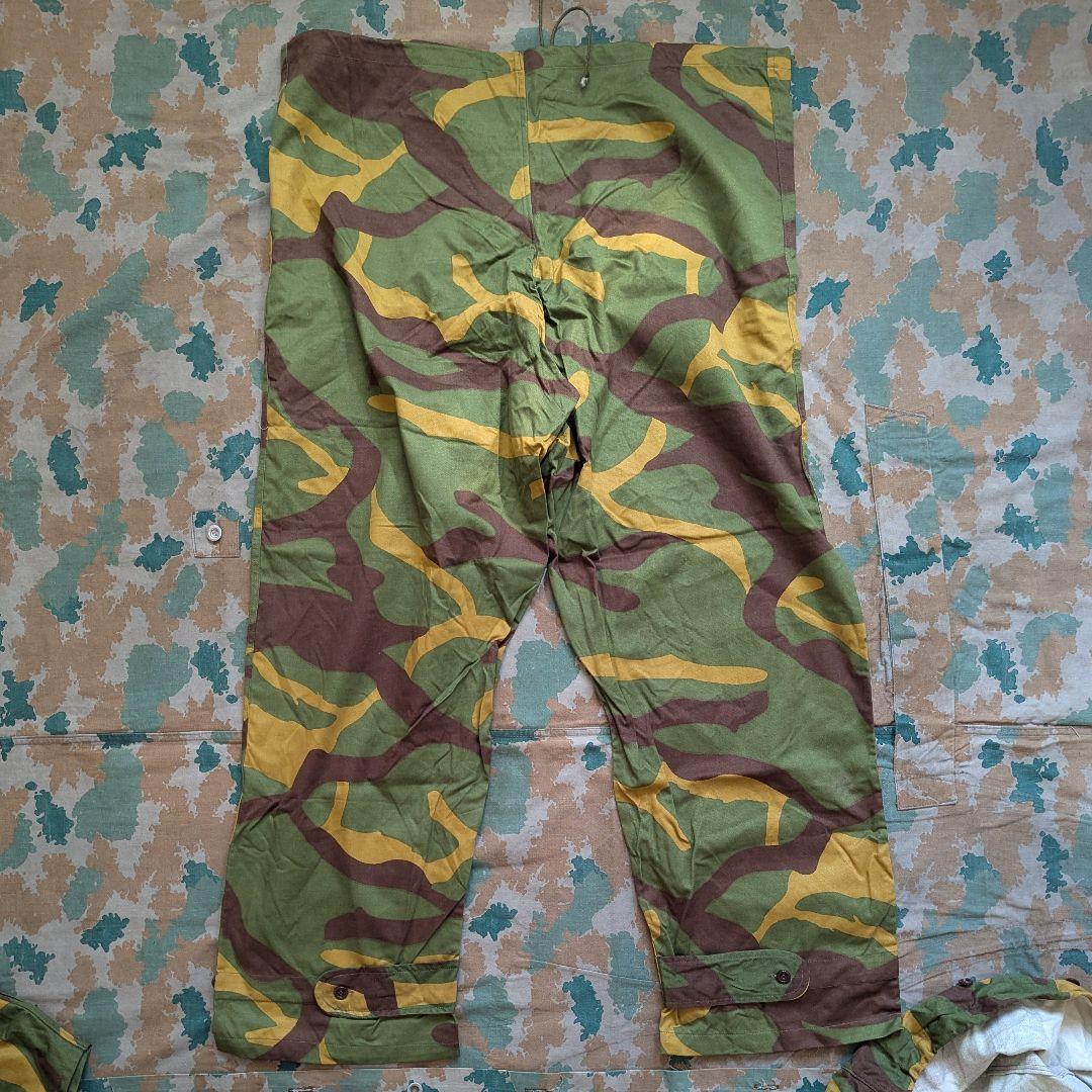 ユーゴスラビア軍 MOL68 スナイパー オーバースーツ パームツリーカモ 古着