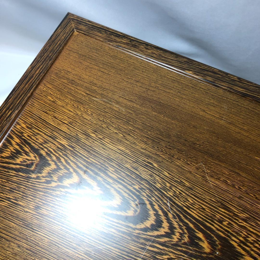 盆栽台,花台　飾り台 盆栽卓　61.5㎝、5kg 天然木アンティーク　未使用品