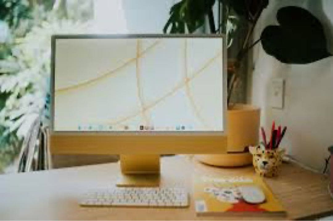 Apple iMac イエロー　m4