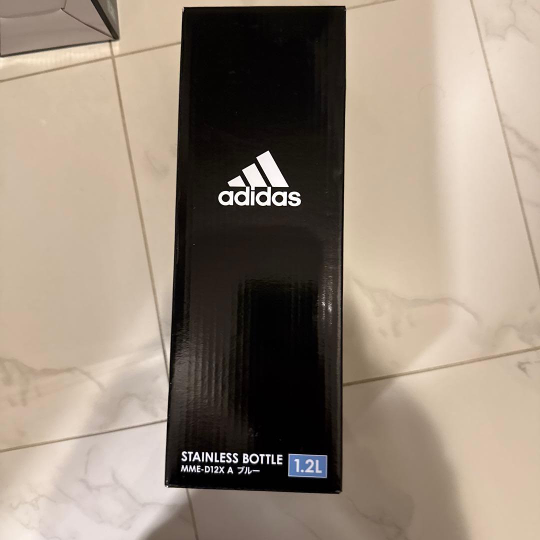 adidas ステンレスボトル MME-D12X 1.2L ブルー