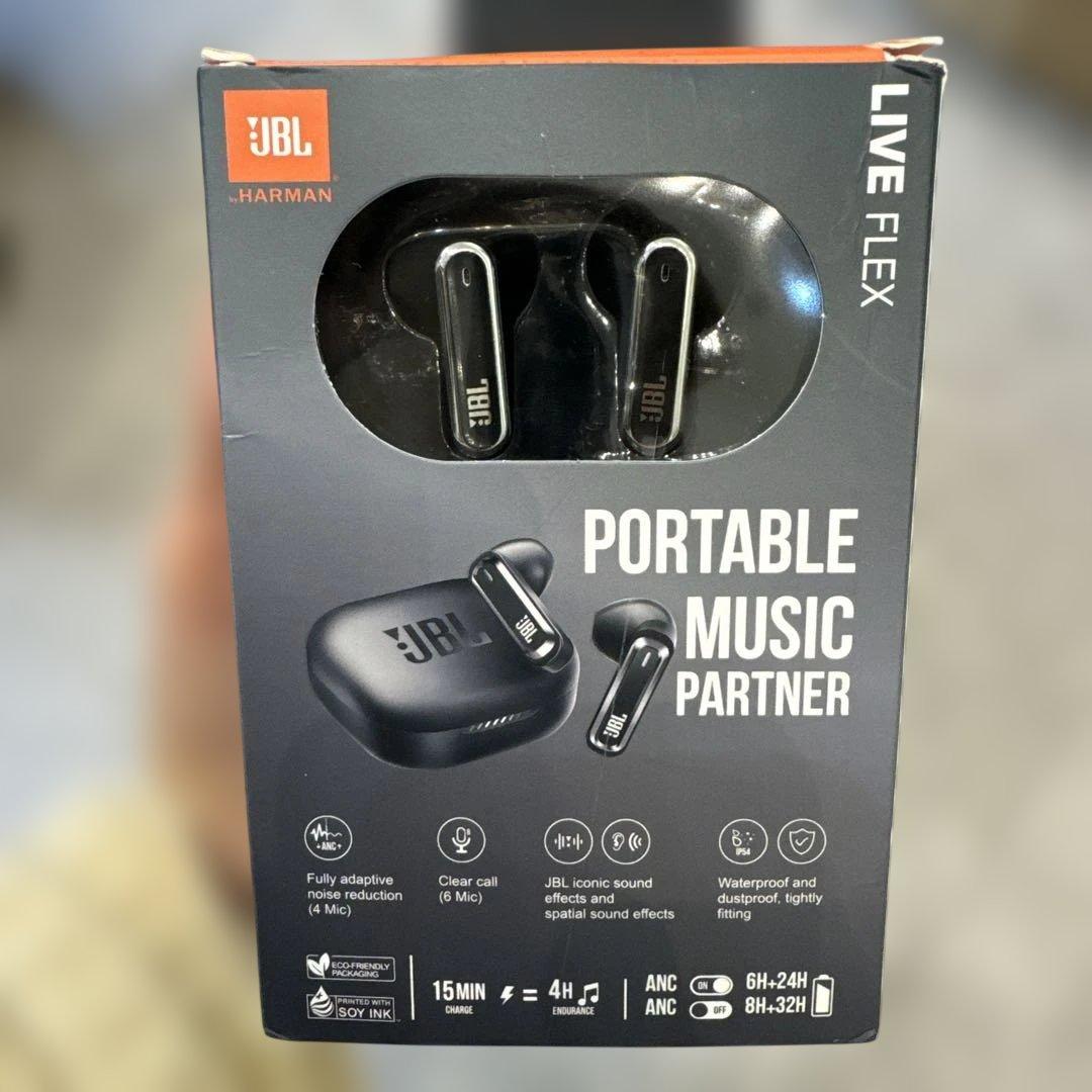 JBL LIVE FLEX ワイヤレスイヤホン ノイキャン対応