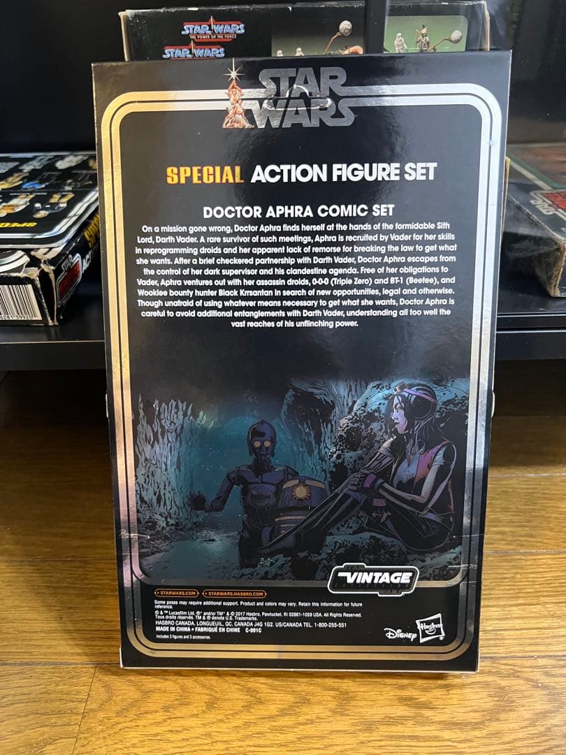 スターウォーズ　3pack doctor aphra comic set